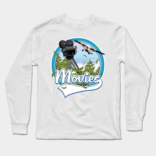 Movies logo Long Sleeve T-Shirt